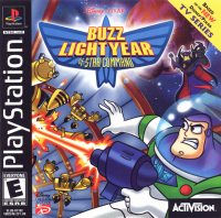 Buzz Lightyear of Star Command PAL Playstation  box art